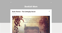 Desktop Screenshot of bookishmom.com